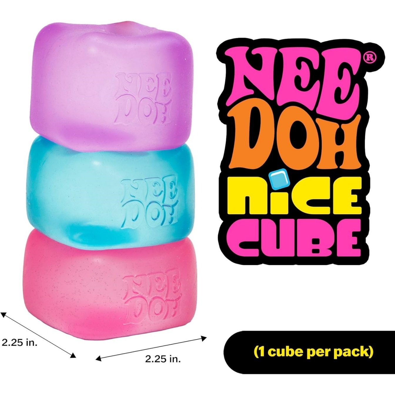 NeeDoh Nice Cube - Solid Squish - Image 4