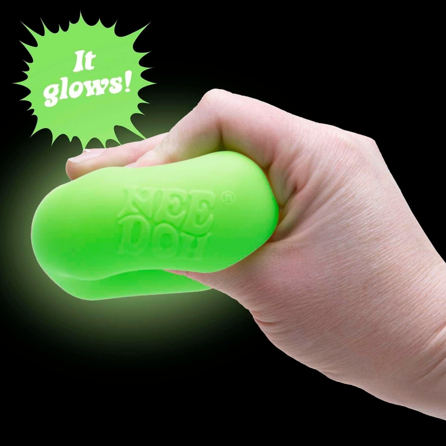 NeeDoh Nice Cube Glow - Glows in the Dark - Assorted - Image 5