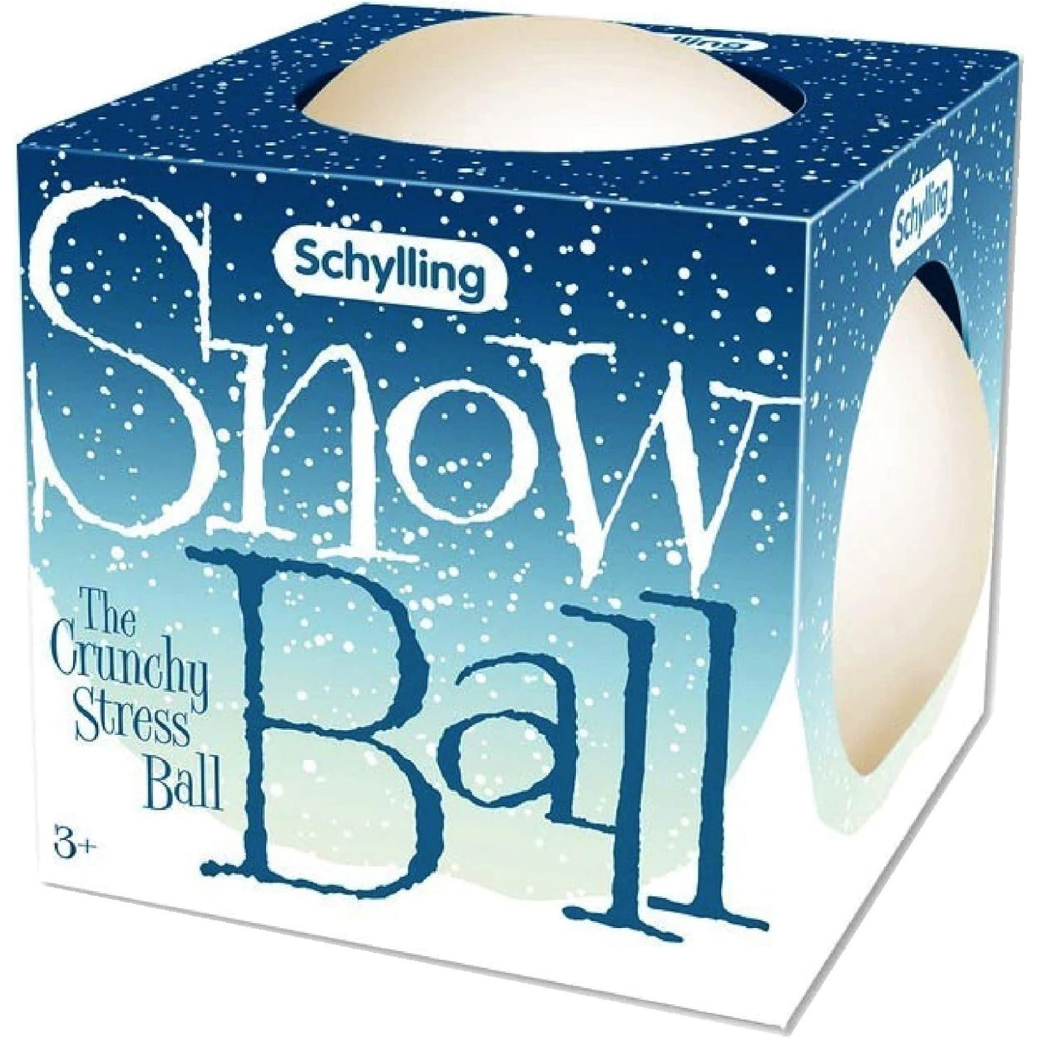 NeeDoh Snow Ball Stress Balls - Crunchy & Squishy - 2 Pack - Image 3