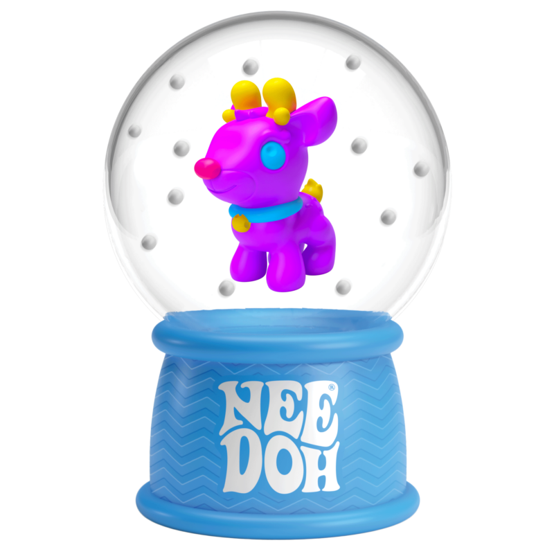 NeeDoh Squish N Flow Snow Globe - US 9404 - Image 5
