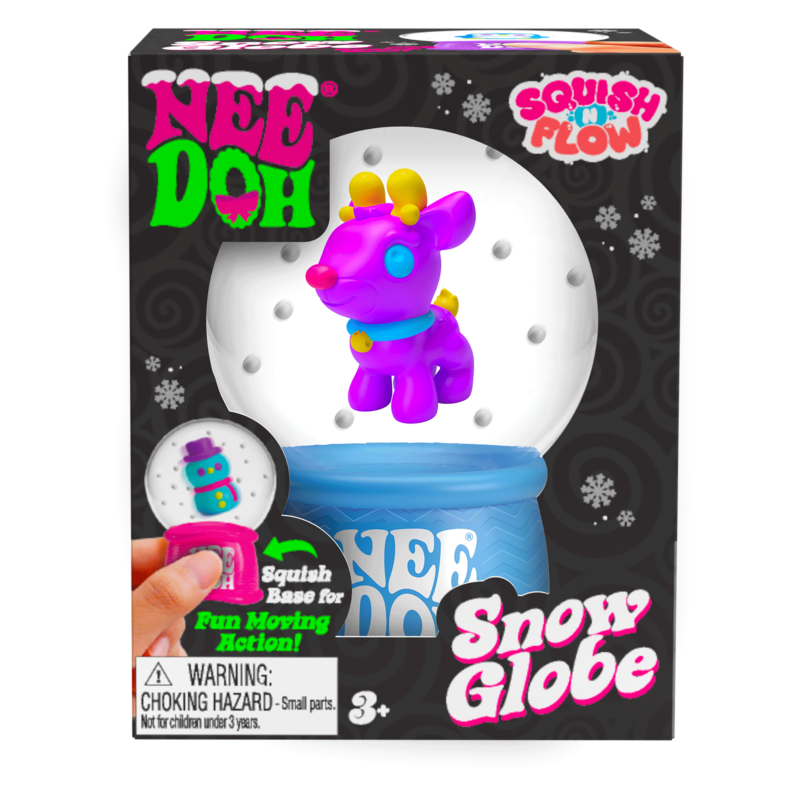 NeeDoh Squish N Flow Snow Globe - US 9404 - Image 2